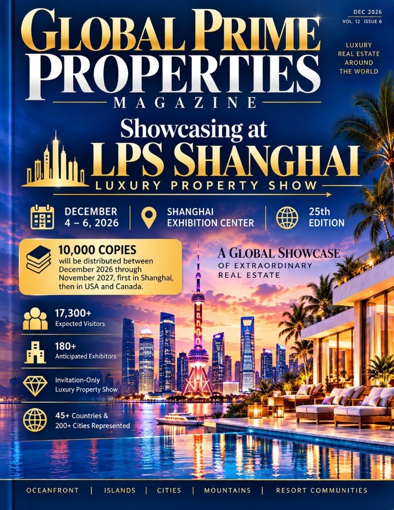 Global Prime Properties Magazine — Showcasing at LPS Shanghai Luxury Property Show